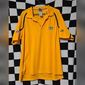 Men's Green Bay Packers Play Dry Polo Shirt size medium